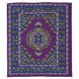 Purple carpet 16x10 cm