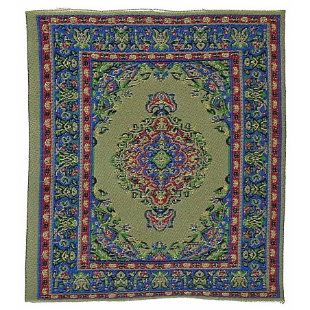 Tappeto verde 16x10 cm tappeto, consigliato, verde, stoffa