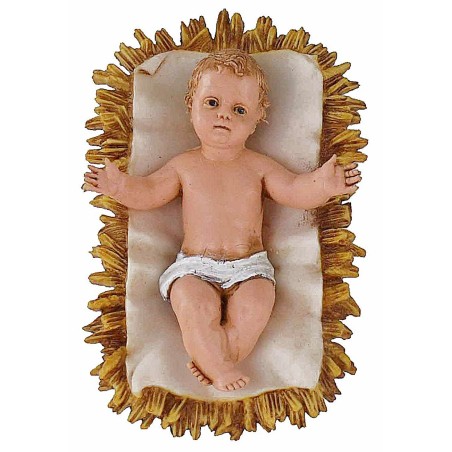 Niño Jesús con cuna serie 12 cm Landi Moranduzzo serie