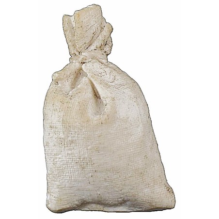 Resin flour sack 5.6 cm h nativity scene accessories