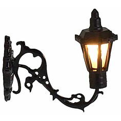 Linterna inglesa 1,8 cm con led 12V luz cálida