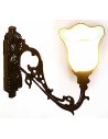 Lámpara de pared de metal 1,3 cm con led 12V luz cálida