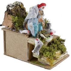 Terracotta fisherman with movement 2