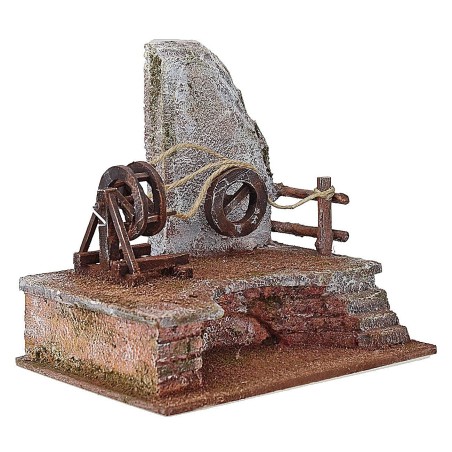 Hand rope making wheel 24X18X20 cm h for 12 cm statues