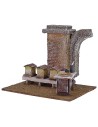 Apiary with hives for nativity scene 24x17.5x19.5 cm h for 12