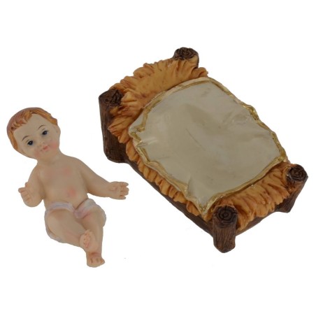 Natividad en juego de 11 figuras de 15 cm en resina