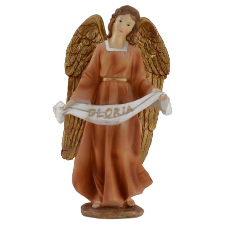 Natività in set da 11 soggetti cm 15 in resina base, altezza