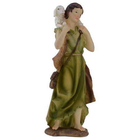 Natividad en juego de 11 figuras de 15 cm en resina