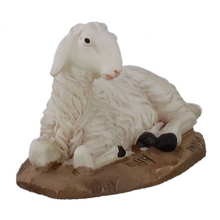 Natività in set da 11 soggetti cm 15 in resina base, altezza