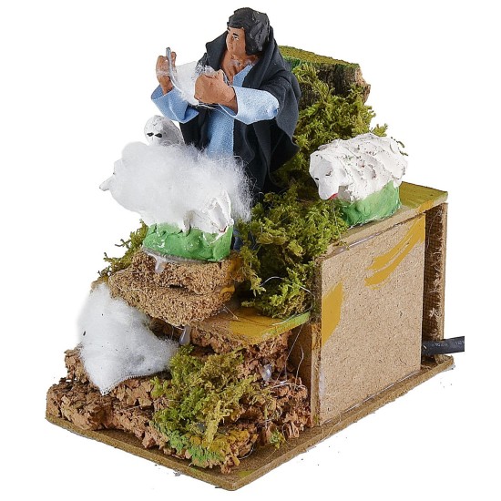 Tosatore in movimento cm 10 Mondo Presepi