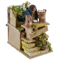 Seller of salt in motion 10 cm 2