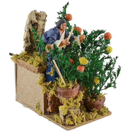 Jardinero en movimiento cm 10 Mundo Pesebre