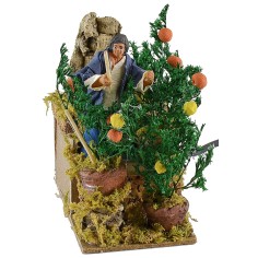 Jardinero en movimiento cm 10 Mundo Pesebre