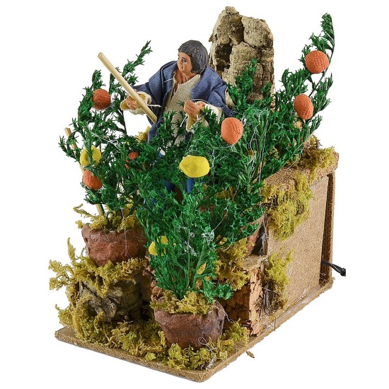 Giardiniere in movimento cm 10 Mondo Presepi