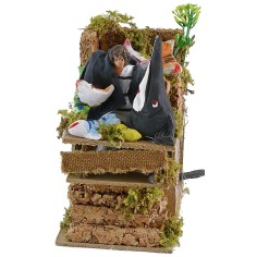 Fishmonger in motion 10 cm