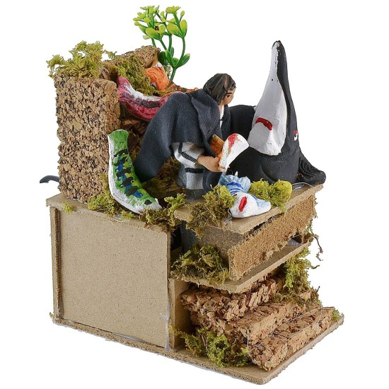 Fishmonger in motion 10 cm