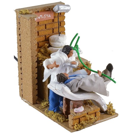 Dentist 10 cm in movement with the patient cm 14x9x14 h.