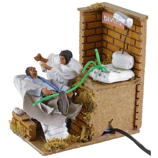 Dentist 10 cm in movement with the patient cm 14x9x14 h.