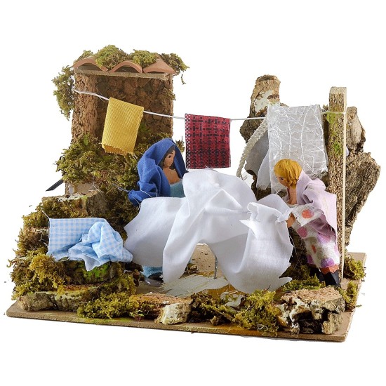 Women out their clothes in motion, 12 cm