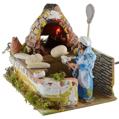 The bakery with light and movement cm 12