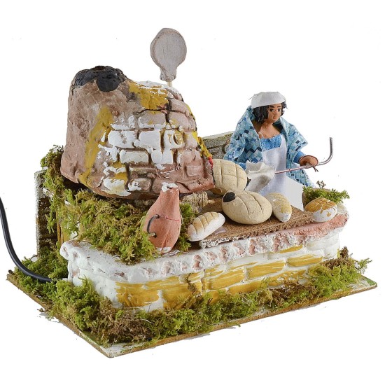 The bakery with light and movement cm 12