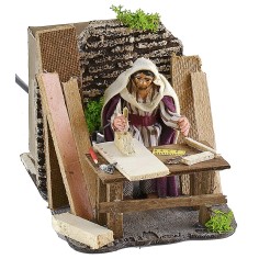 Falegname palestinese 8 cm in movimento cm 10x15x10,5 h Mondo 2