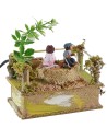 Carrusel con niños de 14x8,5 cm serie 10 cm en movimiento