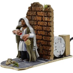 Beone orientale 8 cm in movimento Mondo Presepi 2