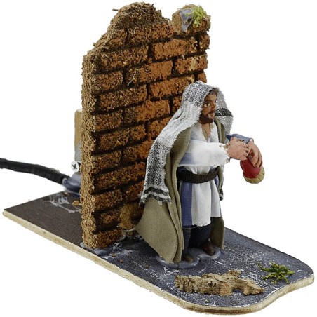 Figura oriental de 8 cm en movimiento Mundo Pesebres