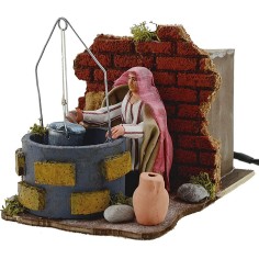 Oriental woman at the well 8 cm in movement 2