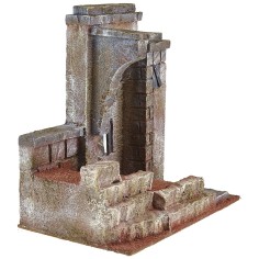 Tratto di salita percorso da Cristo verso il Golgota 25x15x25 h 2