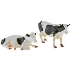 Set 2 cows pezzate pvc