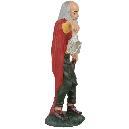 Viandante con lanterna 15 cm Euromarchi