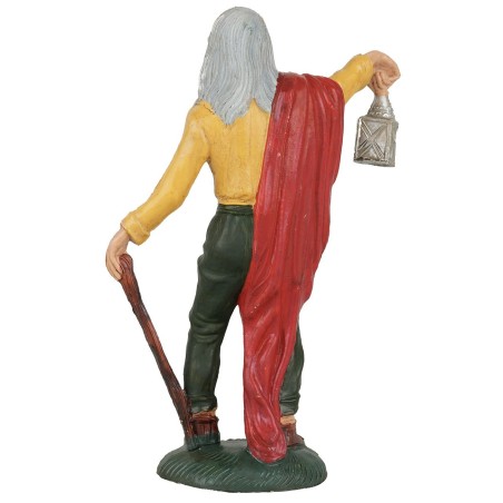 Viandante con lanterna 15 cm Euromarchi base, altezza, reale