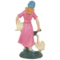 Donna con oche 15 cm Euromarchi 2