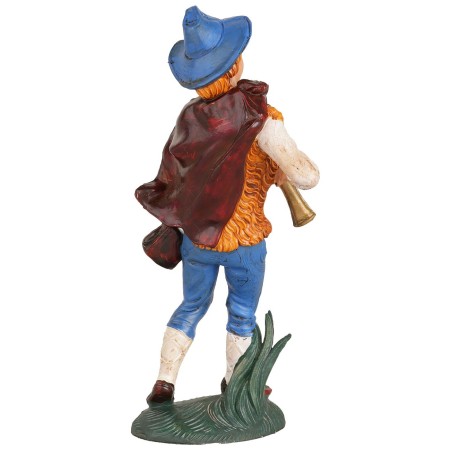 Flautista 15 cm Euromarchi base, altura, flautista