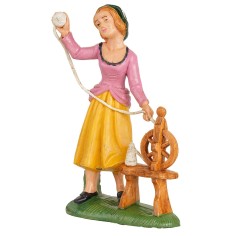 Hilandera de 15 cm Euromarchi altura, base, real, hilandera. 2