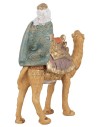 Tre Re Magi a cammello serie 10 cm Euromarchi