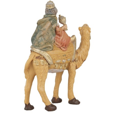 Tre Re Magi a cammello serie 10 cm Euromarchi serie, magi