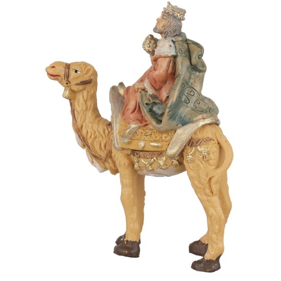 Tre Re Magi a cammello serie 10 cm Euromarchi serie, magi