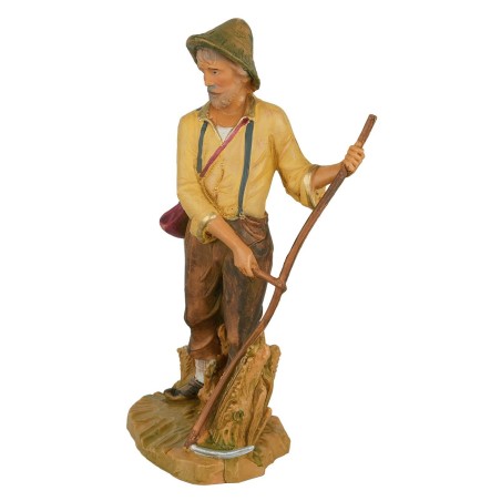 Contadino con falce 12 cm Fontanini