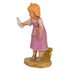 Bambina con gioco serie 12cm Fontanini serie, base, fontanini 2