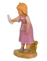 Niña con juego serie 12cm Fontanini serie, base, Fontanini