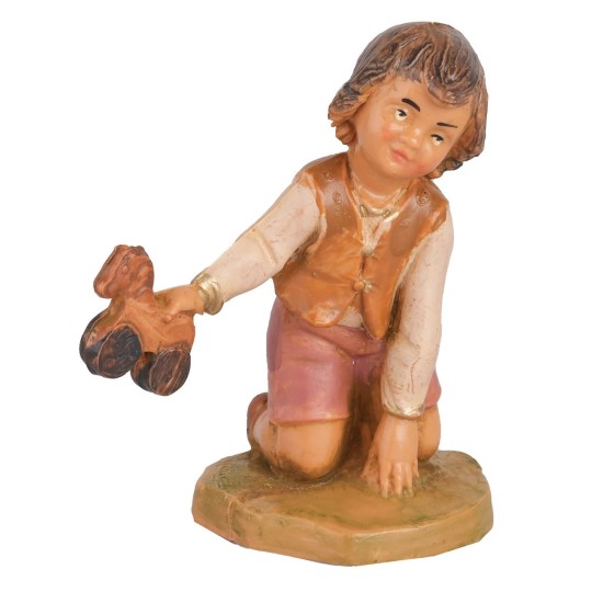 Bambino con gioco serie 12 cm Fontanini