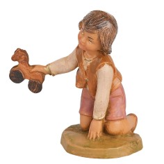 Bambino con gioco serie 12cm Fontanini 2