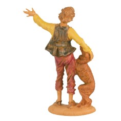 Uomo con cane 10 cm Fontanini 2