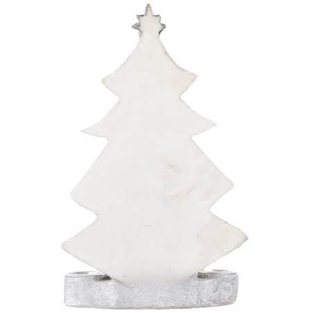 Natividad con árbol portavelas de 12x5x20,5 cm de altura.