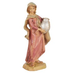 Woman with jug 10 cm Euromarchi lux height, base