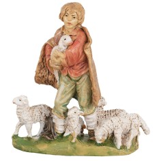 Pastor con ovejas 10 cm Euromarchi lux euromarchi, altura