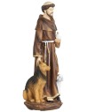 San Francesco 12 cm in resina